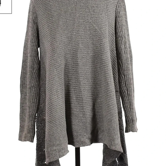 Coldwater creek marled cascade cardigan - Picture 2 of 6